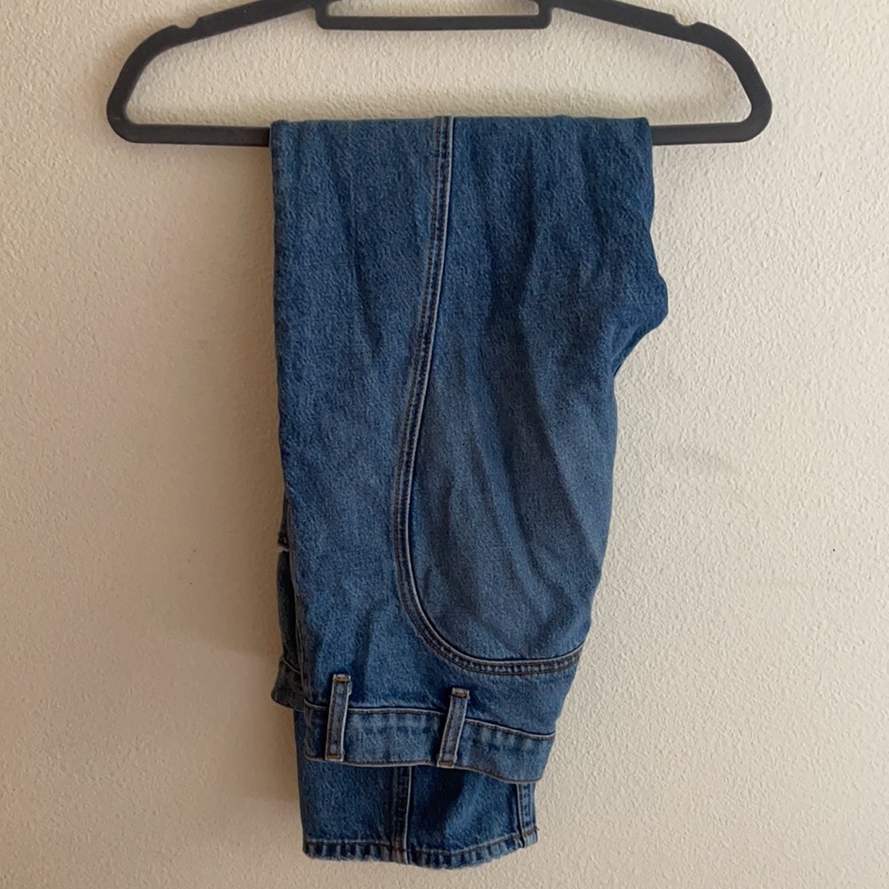 Reformation saddle jeans